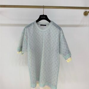 Authentic Louis Vuitton Pastel Monogram Tee